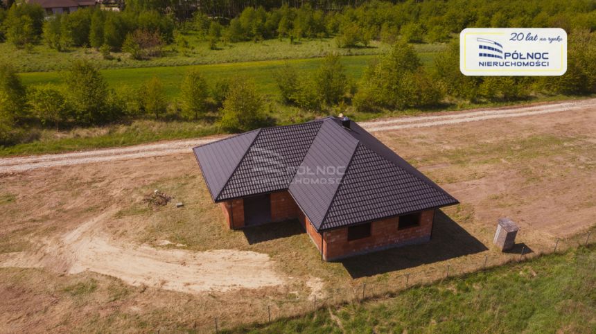 Działka z rozpoczętą budową parterowego domu miniaturka 6
