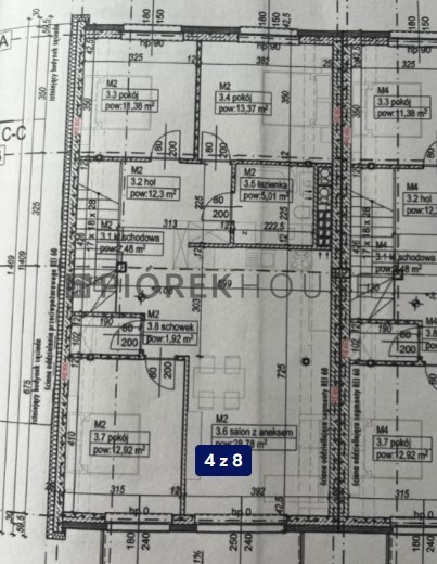 4-pokojowe mieszkanie w Starej Miłosnej miniaturka 2