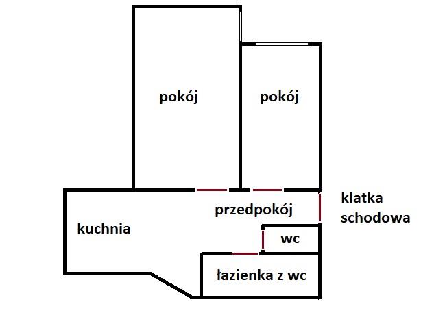 Wrocław Krzyki, 439 000 zł, 73.08 m2, z cegły miniaturka 2