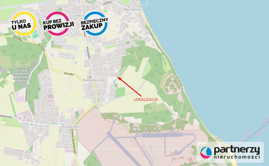 Pierwoszyno, 743 000 zł, 10.62 ar, droga dojazdowa utwardzona miniaturka 3