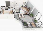 REALIZACJA 04.2026/Mieszkanie 2 pok.53,31m2/ duży tarasn/Krzyki ul.Braterska miniaturka 7