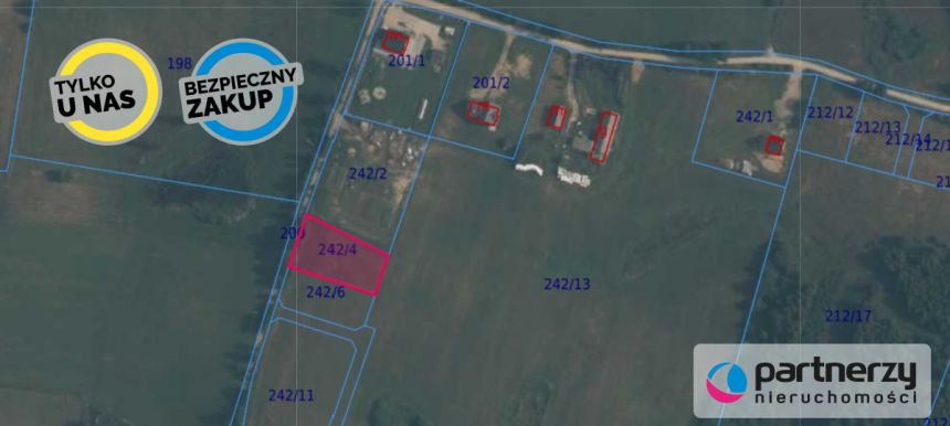 Kaplica, 126 000 zł, 12.6 ar, budowlana miniaturka 2