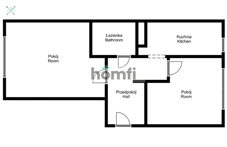 TYLKO U NAS! 2 pokoje - Kraków, Nowowiejska miniaturka 13