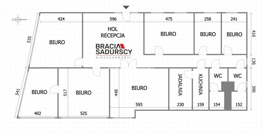 Kraków Krowodrza, 11 550 zł, 210 m2, 7 pokoi miniaturka 3