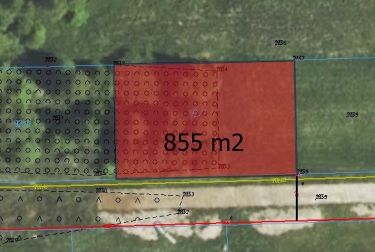 PIĘKNA DZIAŁKA BUDOWLANA ŁYSIEC 855 M2