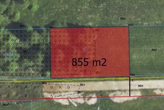 PIĘKNA DZIAŁKA BUDOWLANA ŁYSIEC 855 M2 - zdjęcie 1