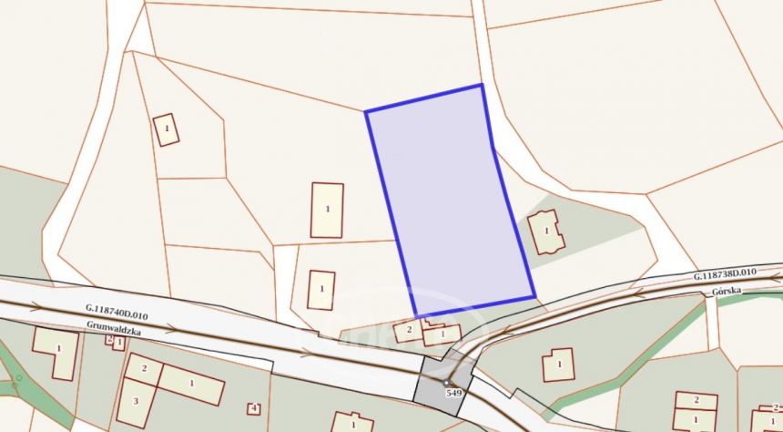 Radków, 299 768 zł, 29.68 ar, budowlana miniaturka 2