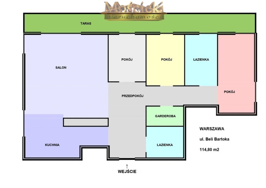 4-pokojowy apartament na Ursynowie  taras  120m2 miniaturka 7