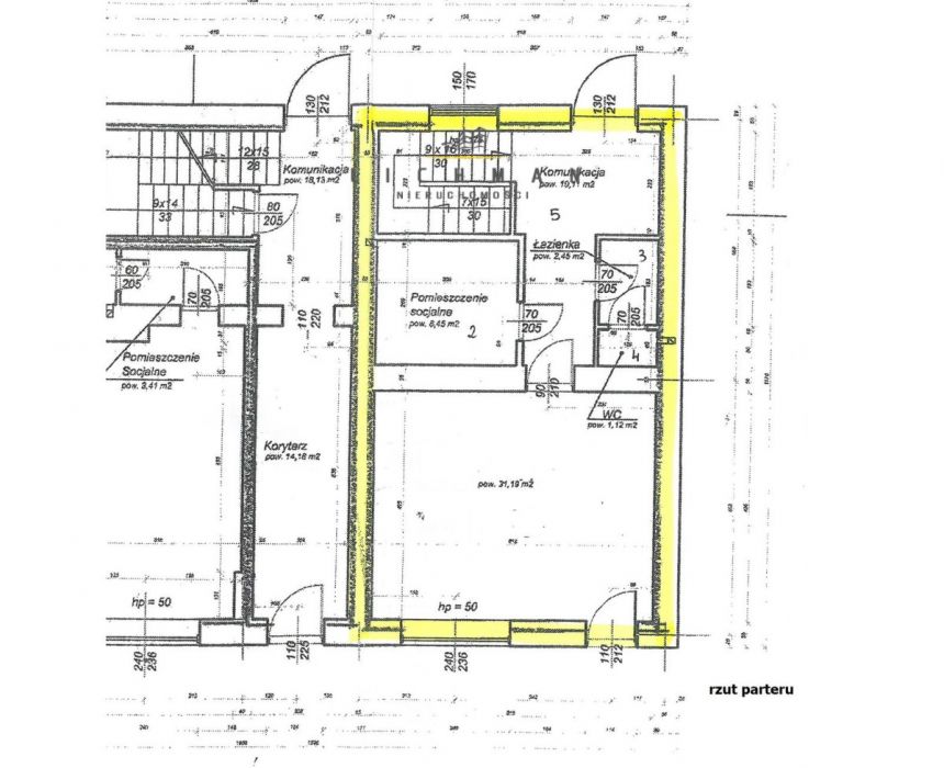 Łódź Stare Bałuty, 2 000 zł, 62.32 m2, 3 pokoje miniaturka 6