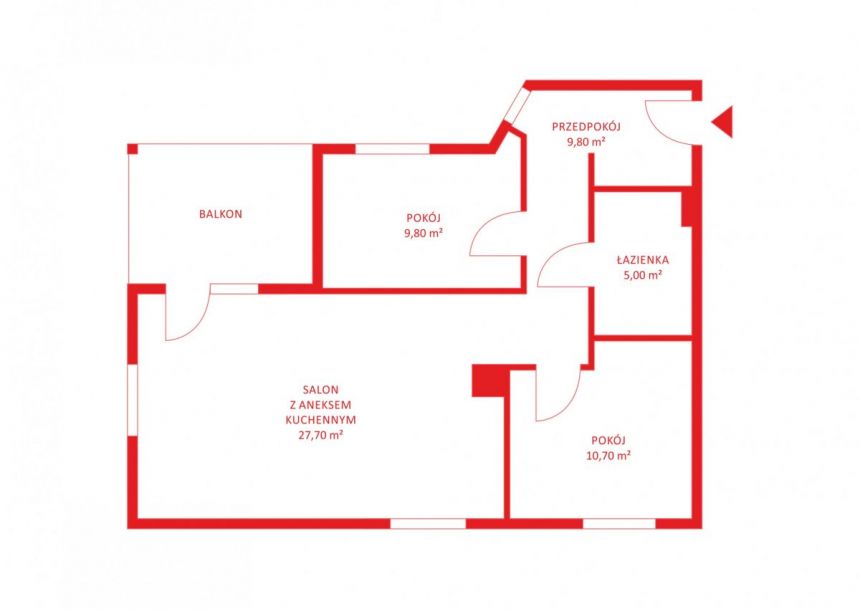 Gdańsk Zakoniczyn, 629 000 zł, 63 m2, z balkonem miniaturka 21