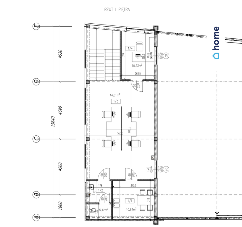 nowe biuro 126 m2 do wynajęcia krasne miniaturka 9