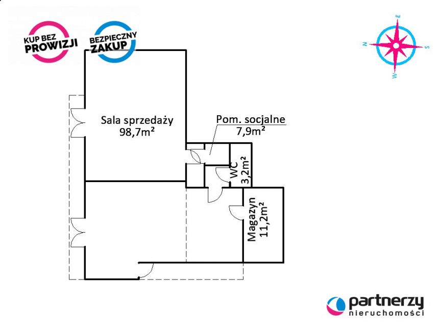 Gdańsk Piecki-Migowo, 1 608 000 zł, 120 m2, pietro 1 miniaturka 3