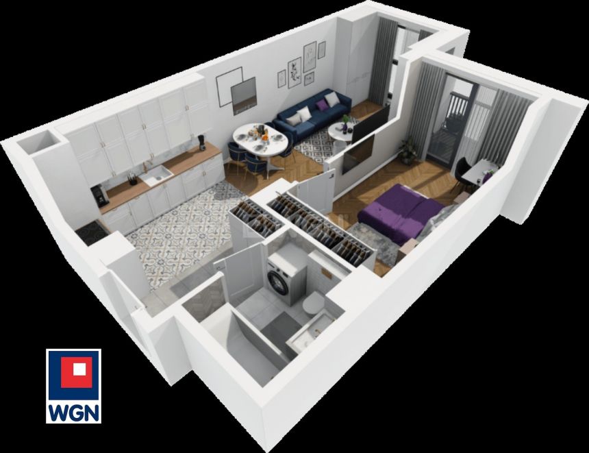 Gdańsk Siedlce, 656 872 zł, 41.9 m2, z garażem miniaturka 6