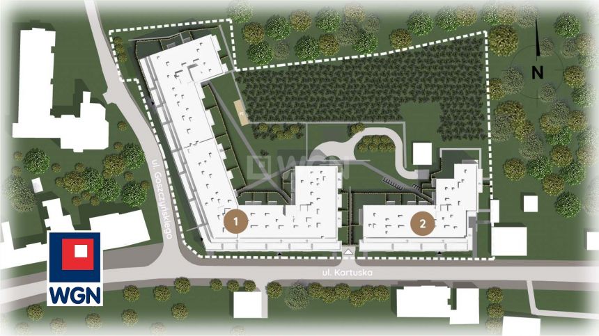 Gdańsk Siedlce, 709 980 zł, 42.77 m2, z balkonem miniaturka 4