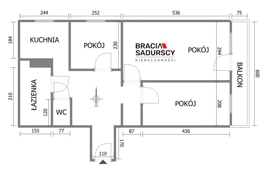 3 pok 50m2 Wola Duchacka blisko szpital Prokocim miniaturka 4