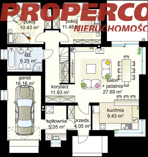 Dom 4 pok., 143,65 m2, Lisów, gm. Morawica miniaturka 4