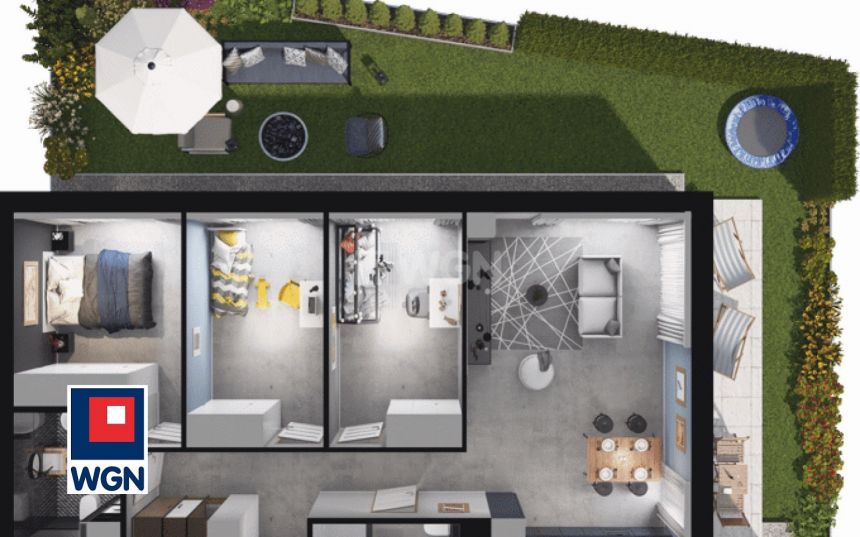 Gdańsk Piecki-Migowo, 872 641 zł, 78.9 m2, do wykończenia miniaturka 3