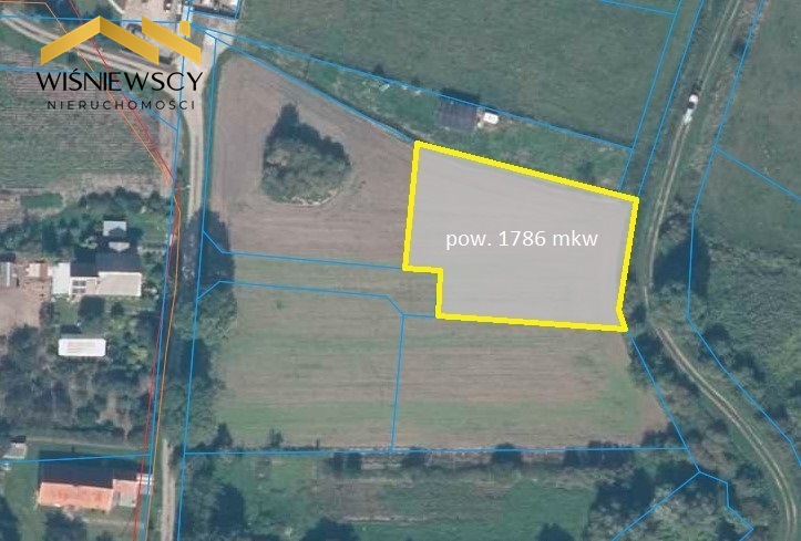 Działka w spokojnej okolicy w Marzęcinie 1786 mkw miniaturka 2