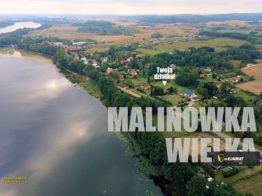 Malinówka Wielka, 155 400 zł, 12.95 ar, woda w drodze