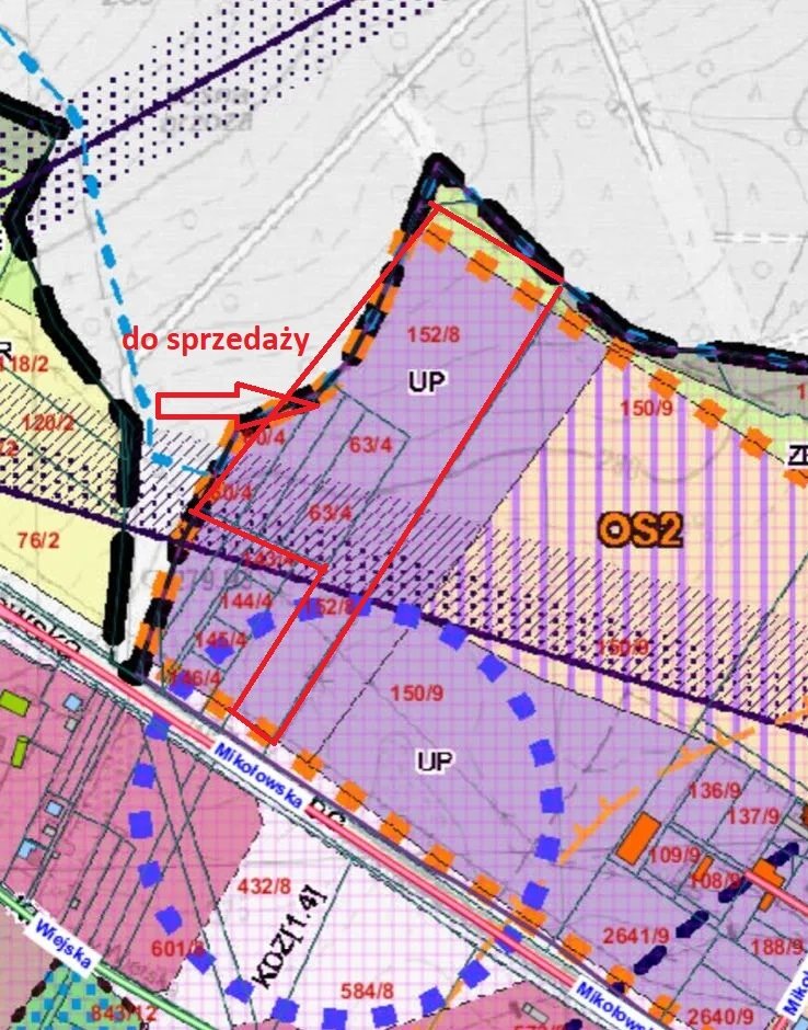 Do sprzedaży 5 działek przy ul. Mikołowskiej Tychy miniaturka 4