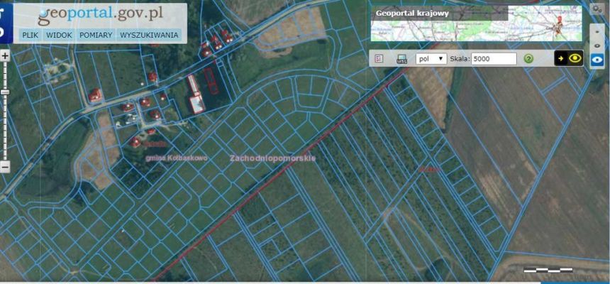 DZIAŁKI O POW. 1.25 HA-STOBNO,GM. KOŁBASKOWO miniaturka 2