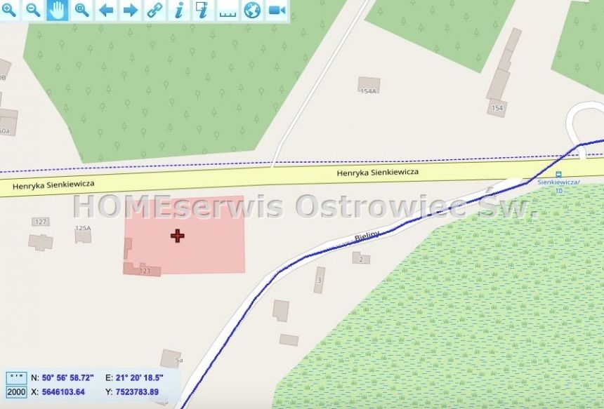 Działka 3013m2 przy wejździe do Ostrowca (stara 9) miniaturka 8
