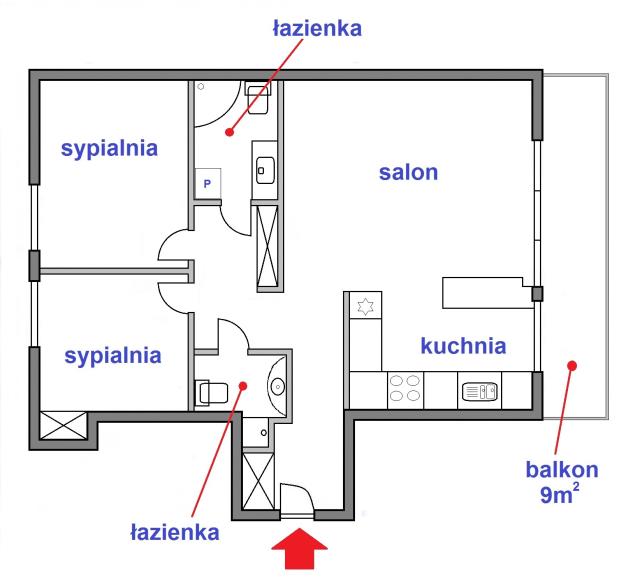 SŁONECZNE 3 POKOJE, TARAS, GARAŻ, KOM.LOK miniaturka 5