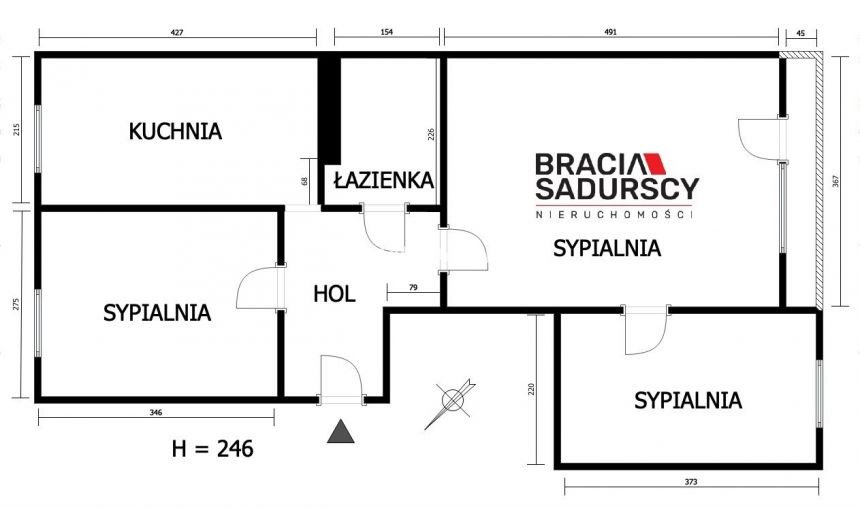 3-pok mieszkanie/po gen.remoncie/os.Tysiąclecia miniaturka 19