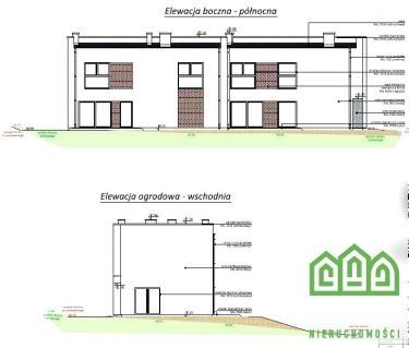 Dom developerski Miedzyń 136/420m2 bliźniak 12.25r