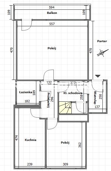 Dom w zabudowie bliźniaczej Olsza miniaturka 4