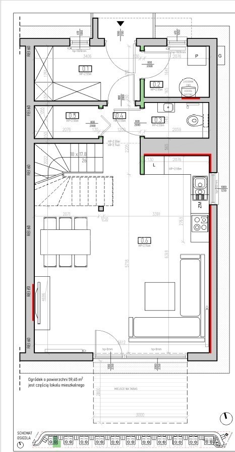 Lokal mieszkalny  100 m2, ogródek 87 m2 Choroszcz miniaturka 3