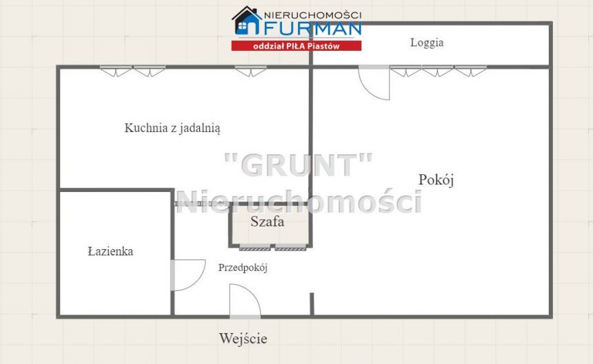 Piła Jadwiżyn, 267 000 zł, 36.9 m2, z balkonem miniaturka 8