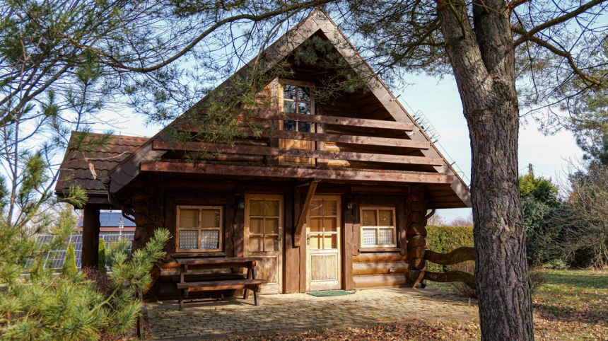 Kłobuck, ul. Mikołaja Reja | Dom z bali - zdjęcie 1