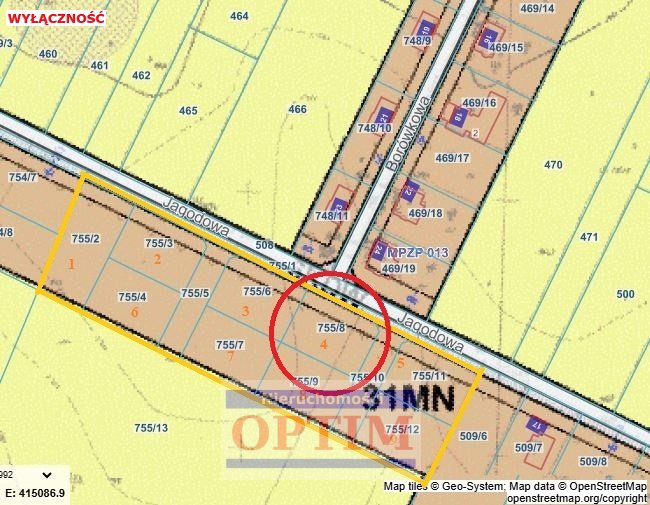 Ochodze 135 000 zł 7.59 ar - zdjęcie 1