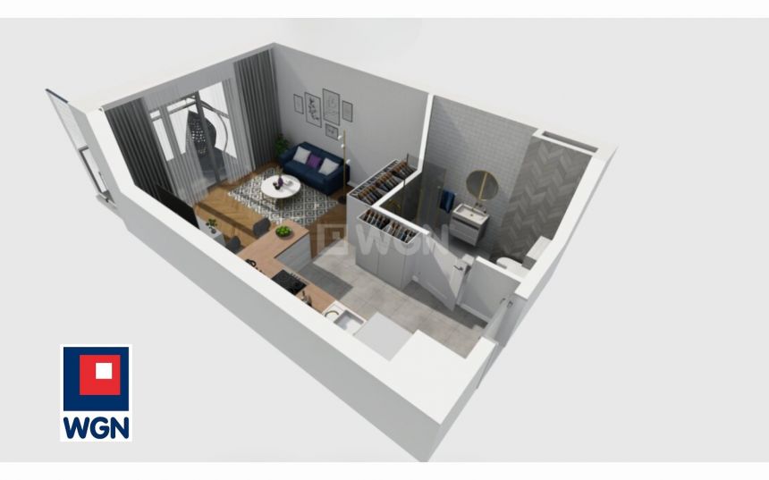 Gdańsk Śródmieście, 321 353 zł, 25.99 m2, oddzielna kuchnia miniaturka 2