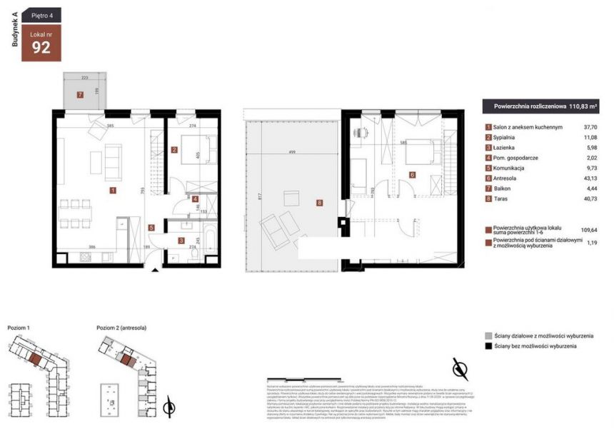 Przestronny apartamenty z TARASEM! Nowe osiedle! miniaturka 2