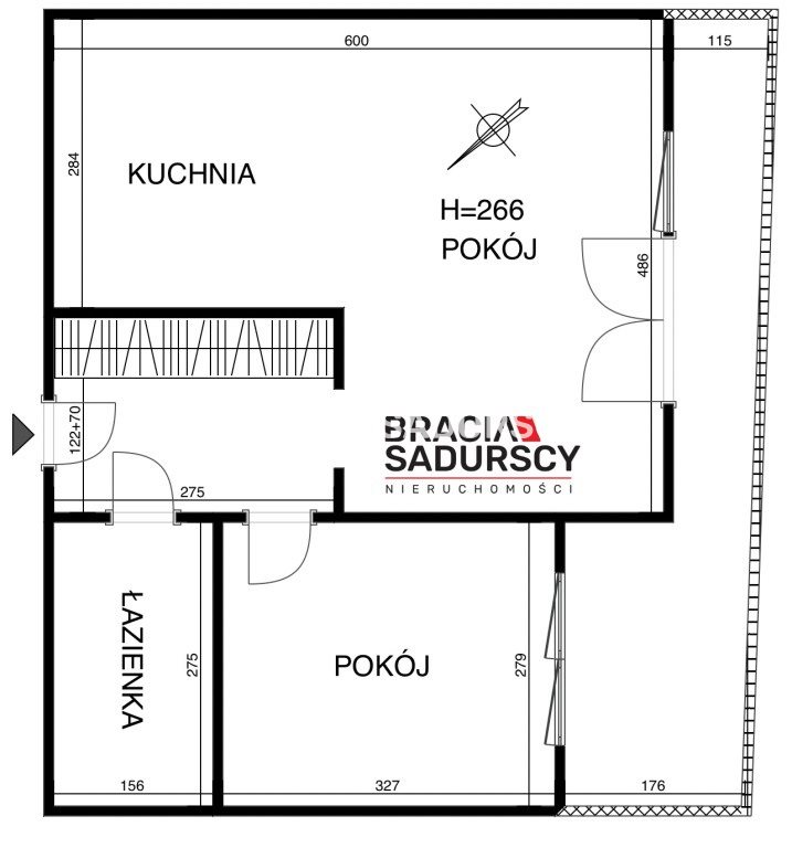 2 pok., Rondo Barei, duży taras, dog friendly miniaturka 24