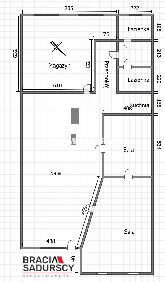 Lokal typu open-space / 182 m2 / Salwator miniaturka 3