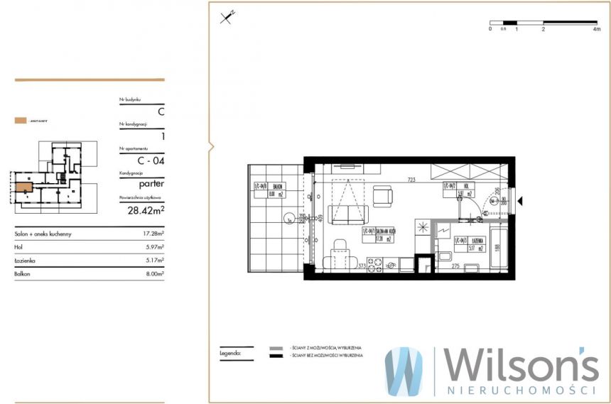 Olsztyn, 454 720 zł, 28.42 m2, parter miniaturka 3