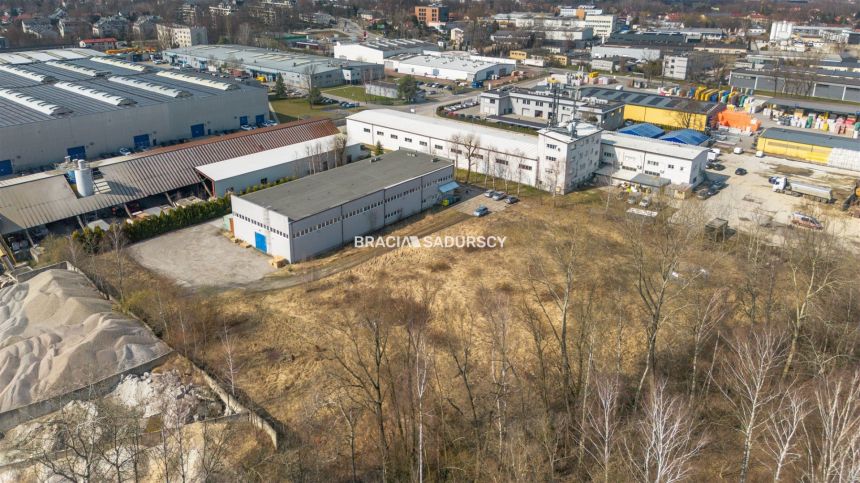 Kraków ul. Zawiła biurowiec z halą miniaturka 13