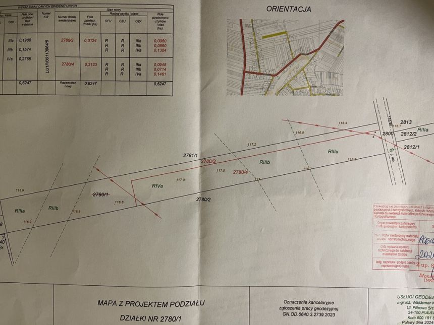 Działka rolno-budowlana 0,62 ha w Gołębiu k/Puław. miniaturka 11