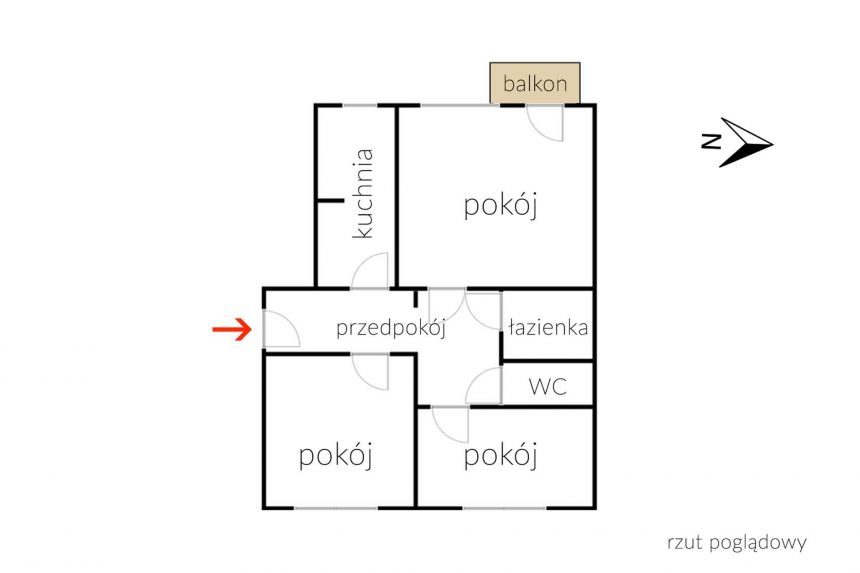 Mieszkanie - Koszalin Przylesie miniaturka 2