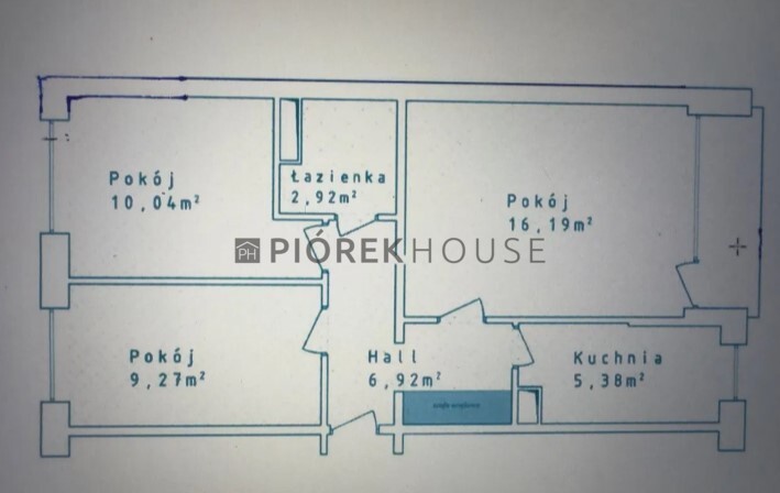 3-pokojowe mieszkanie na Bielanach - zdjęcie 1
