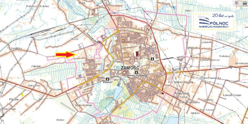 Działki budowlane na nowym osiedlu w Zamościu. miniaturka 6