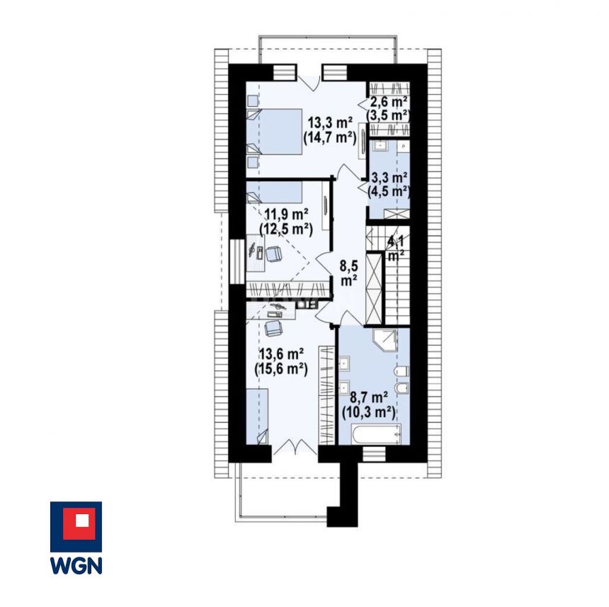 Banino, 930 000 zł, 138 m2, jednorodzinny miniaturka 5