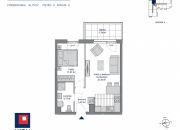 Gdańsk Piecki-Migowo, 602 281 zł, 41.75 m2, do wykończenia miniaturka 2