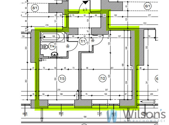 Warszawa Stare Bielany, 2 300 zł, 31.88 m2, pietro 1 miniaturka 10