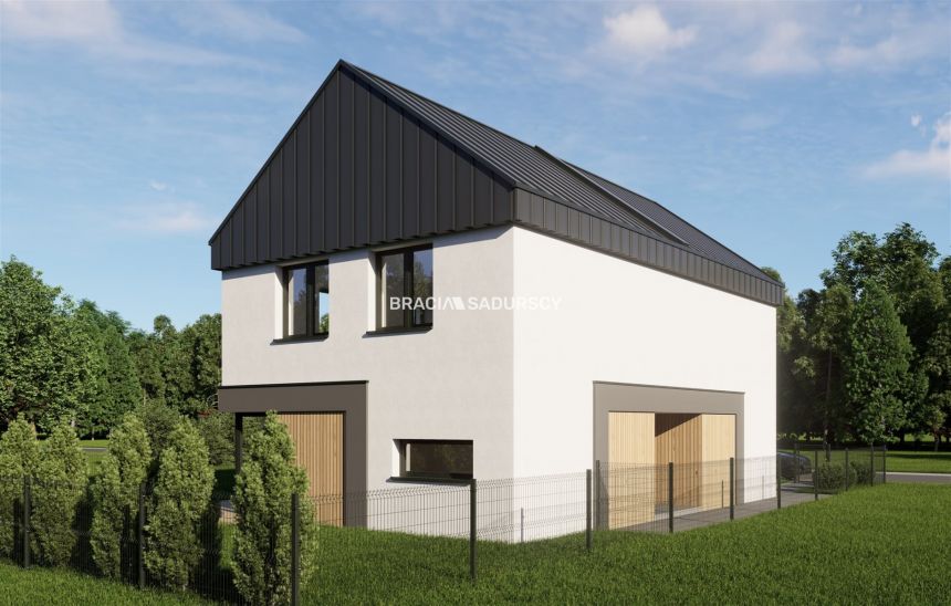 3pok.65m2  dwupoziomowe/nowoczesna bryła budynku miniaturka 2