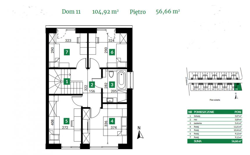 Piękny domek z ogrodem w cichej i spok.okolicy, blisko Wrocławia - Krzyżowice miniaturka 10