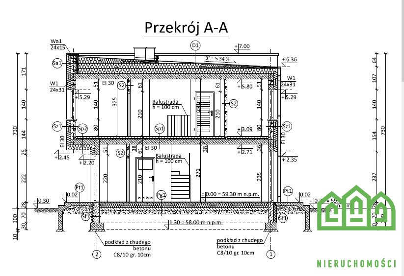 Dom developerski Miedzyń 105/190m2 bliźniak VI.24r miniaturka 5